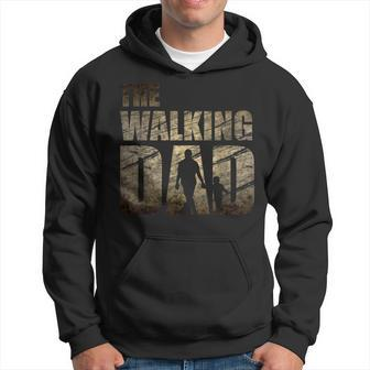 Mens The Walking Dad Best Gift For Fathers Day Hoodie | Mazezy