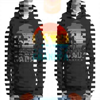 Mens Vintage Fishing Reel Cool Grandpa Fisherman Fathers Hoodie - Thegiftio UK