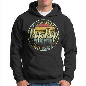 Mens Vintage Poppop Gifts Grandpa Gifts Poppop Fathers Day Gift Hoodie | Mazezy