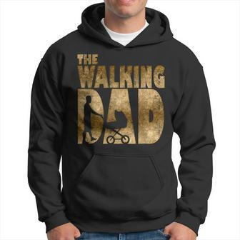 Mens Walking Dad For New Fathers Day Gift Hoodie | Mazezy