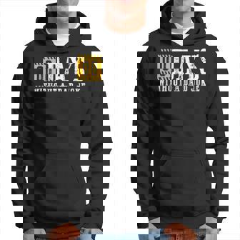 Mens Zero Days Without A Dad Joke Funny Fathers Day Gift Hoodie - Seseable