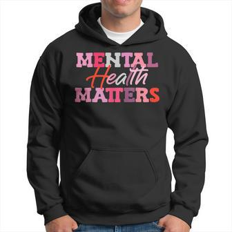 Mental Health Matters National Stress Awareness Month Hoodie | Mazezy