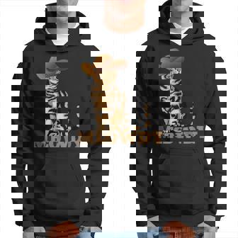 Meowdy Funny Cat Country Music Meow Howdy Hoodie - Seseable