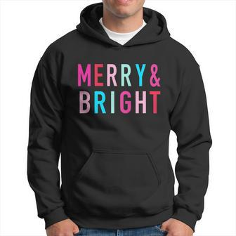 Merry And Bright Christmas Hoodie - Monsterry AU