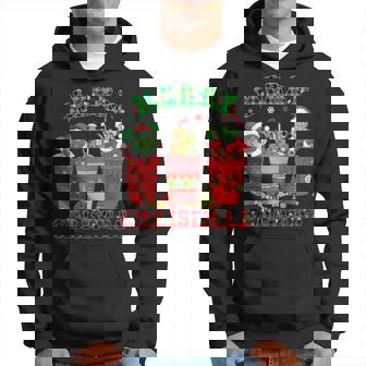 Merry Christmas Coffee Latte Cozy Winter Xmas Coffee Lovers Men Hoodie - Thegiftio