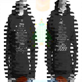 Merry Christmath Math Geek Nerd Christmas Tree Formula Men Hoodie - Thegiftio