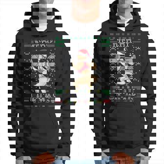 Merry Liftmas Ugly Christmas Sweater Miss Santa Gym Booty Men Hoodie - Thegiftio