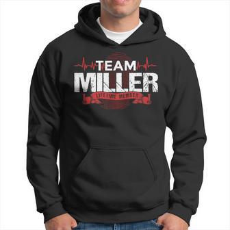 Miller Team Familientreffen Dna Herzschlag Geschenk Hoodie - Seseable