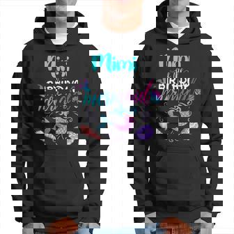 Mimi Of The Birthday Mermaid Family Matching Party Squad Hoodie - Seseable