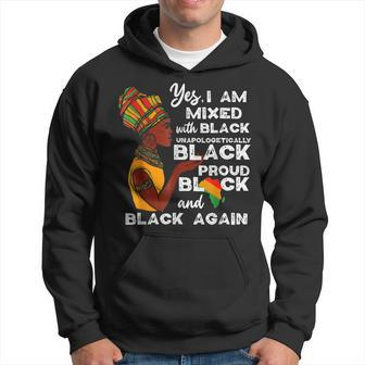 Mixed Unapologetically Proud Black Pride History Hoodie - Seseable