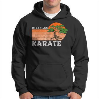 Miyagi-Do Karate Funny Vintage Karate Bonsai Tree Hoodie - Seseable