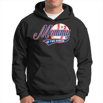 Mommy Of Rookie 2Nd Birthday Baseball Theme Matching Party Hoodie | Mazezy CA