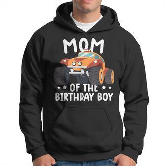 Monster Truck Passende Mutter Des Geburtstagskindes Hoodie - Seseable