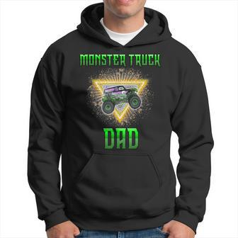 Monster Trucks Are My Jam - Boys Birthday Monster Truck Dad Hoodie - Thegiftio UK