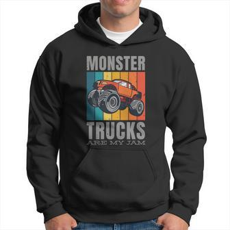 Monster Trucks Are My Jam Hoodie - Monsterry