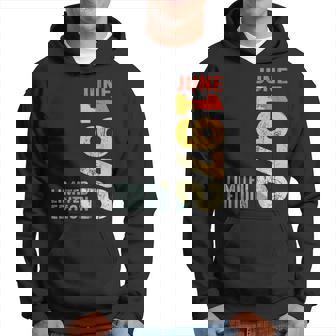 Month June 1972 Year 1972 Retro 1972 Vintage 1972 Since 1972 Hoodie | Mazezy