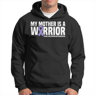My Mother Is A Warrior Chiari Malformation Awareness Men Hoodie - Thegiftio UK