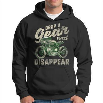 Motorcycle Riding Lovers Retro Biker Vintage Cycle Mechanic Hoodie | Mazezy CA