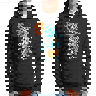 Mummy Pumpkin Halloween Cat Men Hoodie - Thegiftio