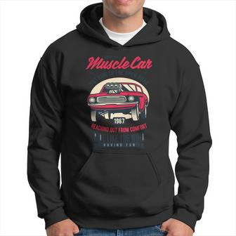 Muscle Car Ride Like The Wind 1967 Hoodie - Monsterry