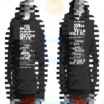 Music Director Is Not Official Job Title Hoodie | Mazezy