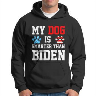 My Dog Is Smarter Than Biden V2 Hoodie - Monsterry
