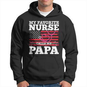 My Favorite Nurse Calls Me Papa Hoodie - Monsterry AU