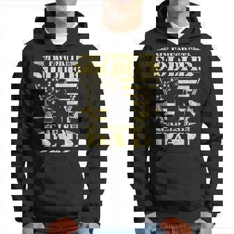 My Favorite Soldier Calls Me Dad Proud Military Father Gifts Gift For Mens Hoodie | Mazezy