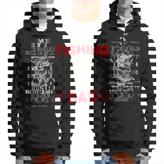My Fishing Buddies Call Me Dad Father Day Birthday Men Hoodie - Seseable