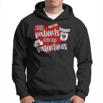 My Patients Are My Valentine Respiratory Therapist Cute Hoodie - Seseable
