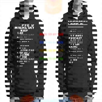 My Perfect Day Funny  Car Guy Car Mechanic Garage Gift Hoodie