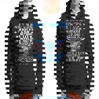 My Son My Soldier My Pride My World Proud Air Force Dad Gift Gift For Mens Hoodie | Mazezy