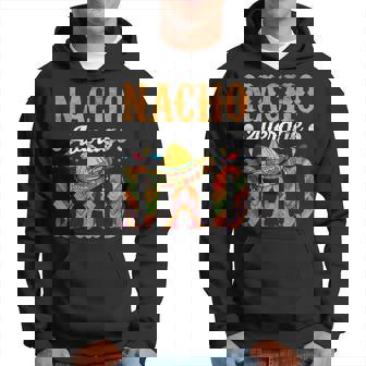 Nacho Average Dad Cinco De Mayo Funny Mexican Food Sombrero Hoodie - Thegiftio UK