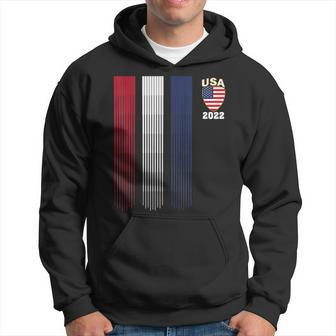 National America Flag Usa American Football Fan Soccer Team V2 Men Hoodie - Thegiftio UK