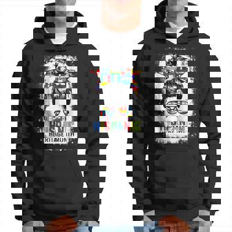 National Hispanic Heritage Month Messy Bun Countries Flags Men Hoodie - Thegiftio