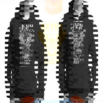 Never Underestimate The Power Of Burgett Personalized Last Name Hoodie - Seseable