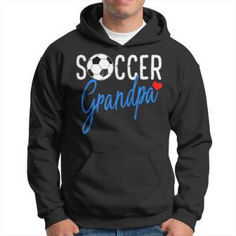New First Time Grandpa To Be Symbol Tools Soccer Grandpa Hoodie | Mazezy