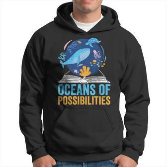 Oceans Of Possibilities Summer Reading 2023 Librarian Hoodie | Mazezy