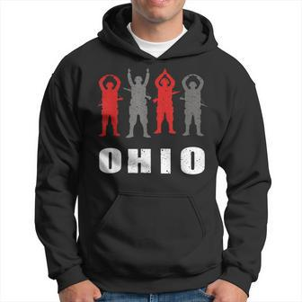 Ohio State | Ohio Pride Soldier Military Veterans Hoodie | Mazezy