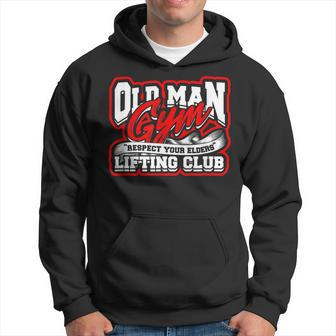 Old Man Gym Respect Your Elders Lifting Club Unity Men Hoodie - Thegiftio UK