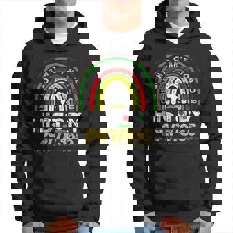 One Month Cant Hold Our History Rainbow Black History Month Hoodie - Seseable