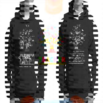 One Thankful Teacher Hispanic Heritage Month Countries Flags V14 Men Hoodie - Thegiftio