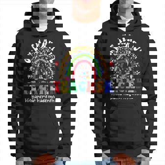 One Thankful Teacher Hispanic Heritage Month Countries Flags V15 Men Hoodie - Thegiftio