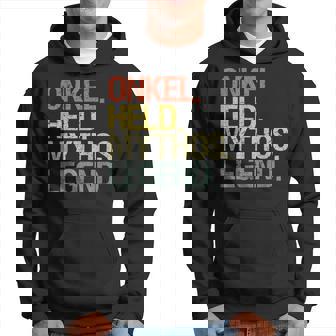 Onkel Held Mythos Legende Hoodie - Seseable