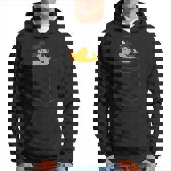 Oriole Bird In The Pocket Cute Pocket Oriole Hoodie | Mazezy