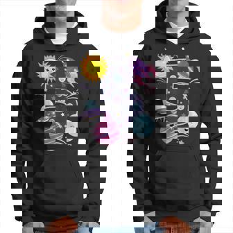 Outer Space 5 Year Old 5Th Birthday Girl Party Space Theme Hoodie | Mazezy