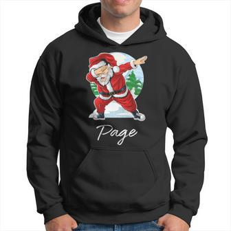 Page Name Gift Santa Page Hoodie - Seseable