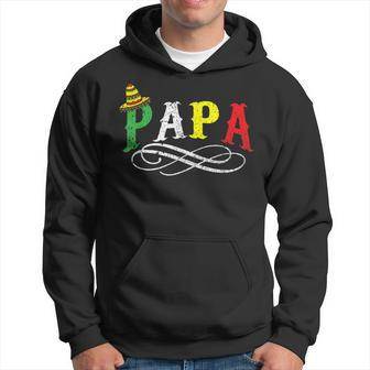 Papa Cinco De Mayo Proud Mexican Father Best Dad Ever Gift For Mens Hoodie | Mazezy