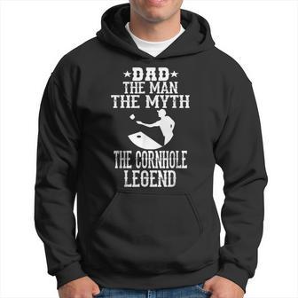 Papa Der Mann Der Mythos Die Legende Cornhole Hoodie - Seseable