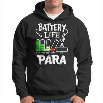Para Battery Life Of A Para Hoodie | Mazezy